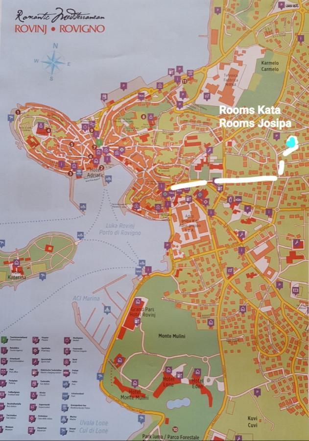 Rooms Josipa Rovinj Exterior foto